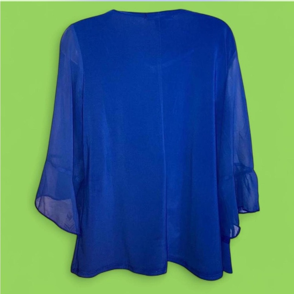 Adele & May Caged blouse Lg - Picture 8 of 11